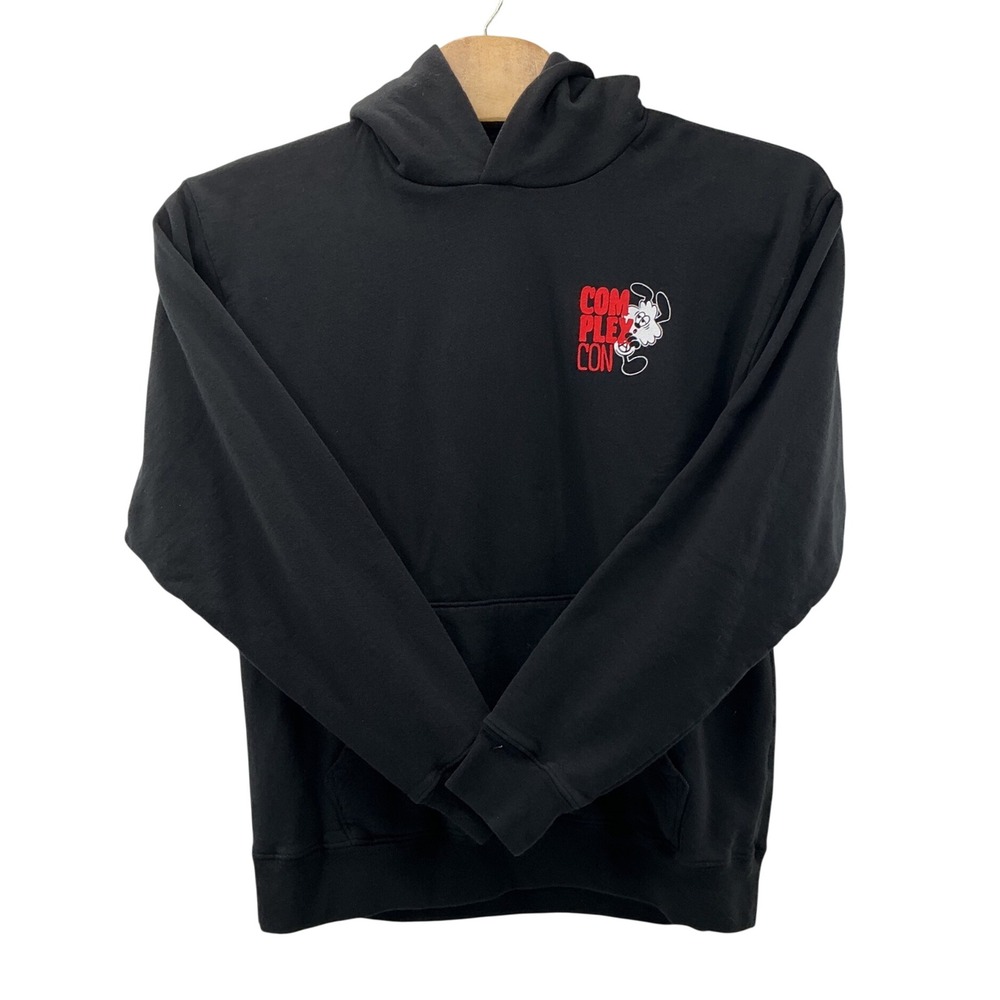 ComplexCon 2022 Long Beach Black Graphic Hoodie Mens Large Made‎ in USA